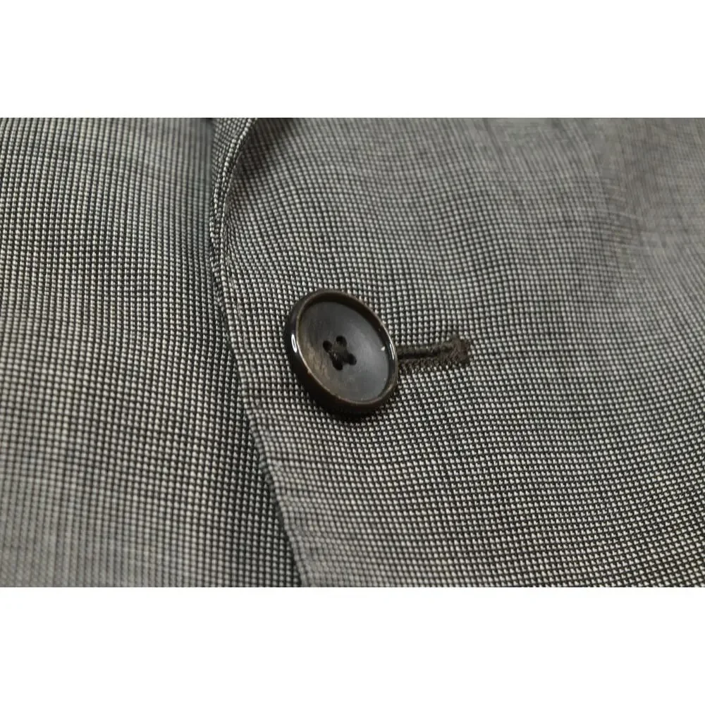 Hugo Boss Sportscoat Blazer Mens 40R Brown Two-Button Slim Fit Super 100 Wool